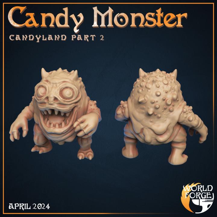Candy Monster - Candyland Collection - Unpainted Miniature