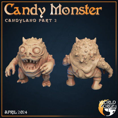 Candy Monster - Candyland Collection - Unpainted Miniature