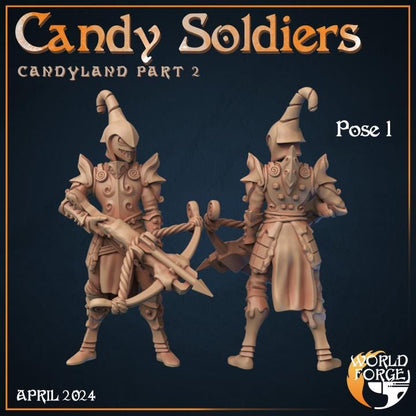 Candy Guards - Candyland Collection - Unpainted Miniature