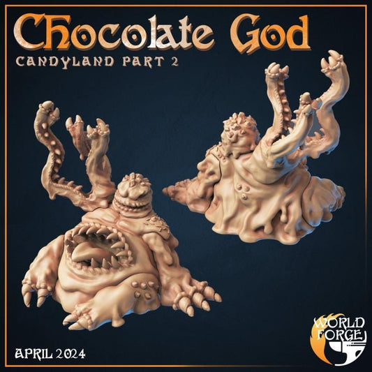Chocolate God - Candyland Collection - Unpainted Miniature