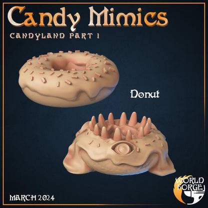 Candy Mimics - Candyland Collection - Unpainted Miniature