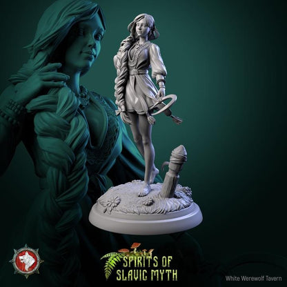 Poleva Maiden - Spirits of Slavic Myth - Unpainted Miniature