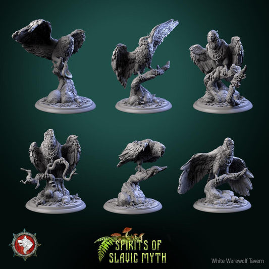 Sirin - Spirits of Slavic Myth - Unpainted Miniature