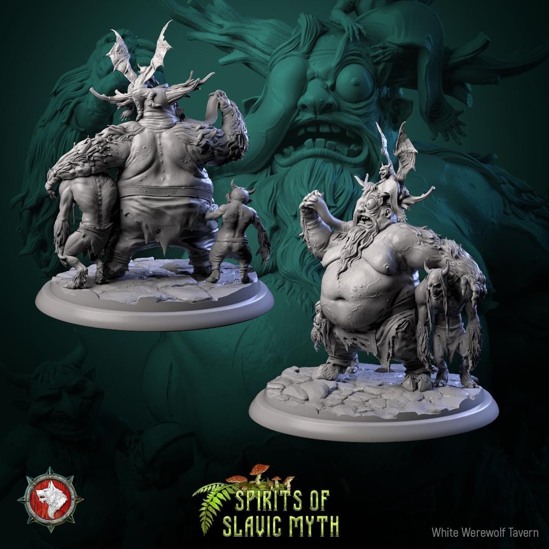 Viy - Spirits of Slavic Myth - Unpainted Miniature