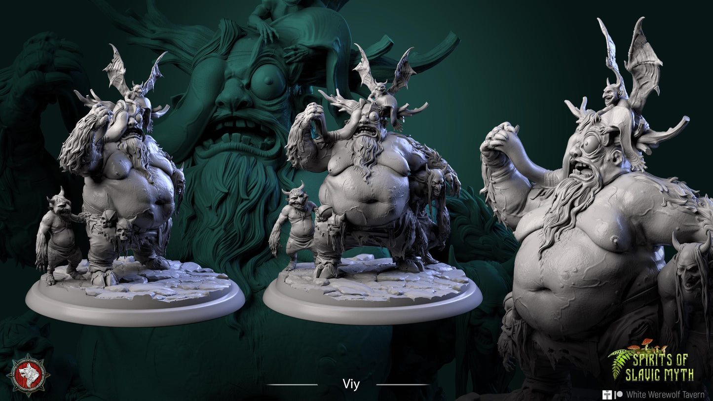 Viy - Spirits of Slavic Myth - Unpainted Miniature