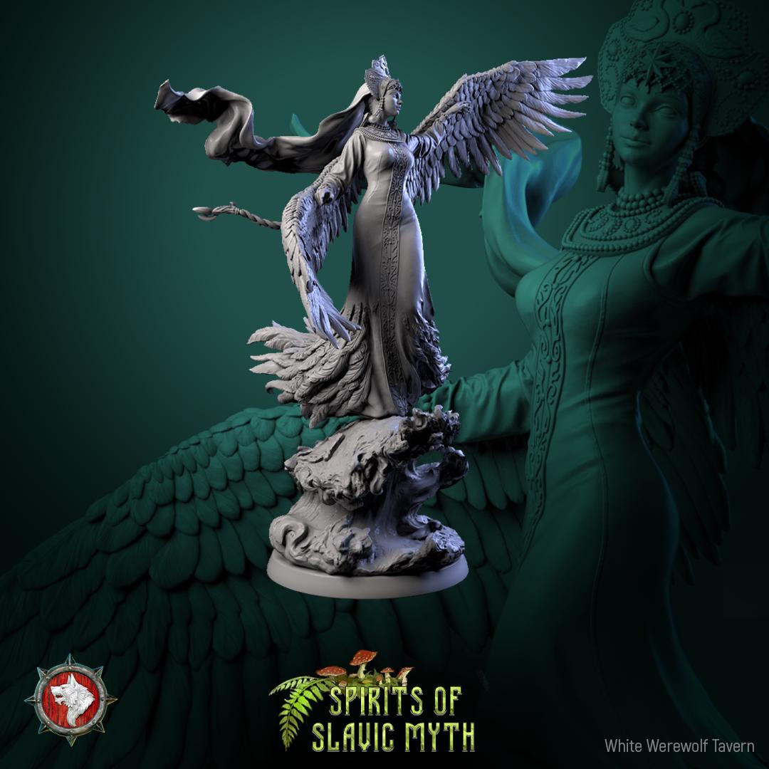 The Swan Princess - Spirits of Slavic Myth - Unpainted Miniature