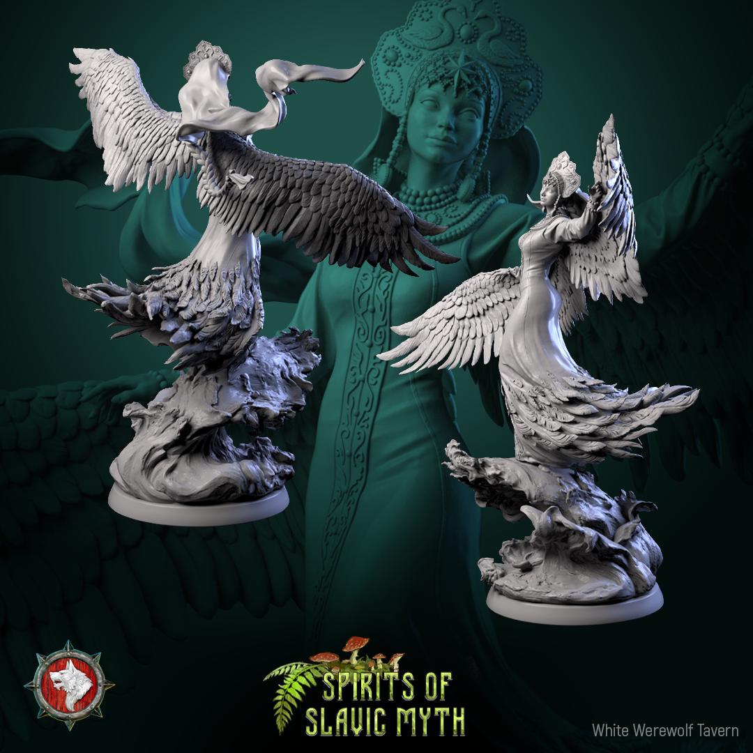 The Swan Princess - Spirits of Slavic Myth - Unpainted Miniature