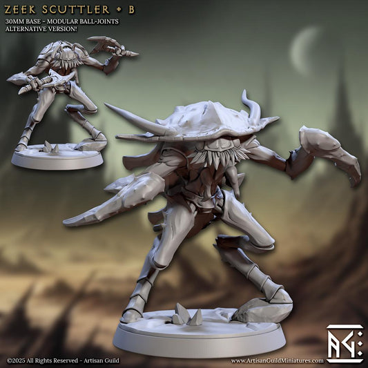 Zeek Scuttler, Pose B - Unpainted Miniature