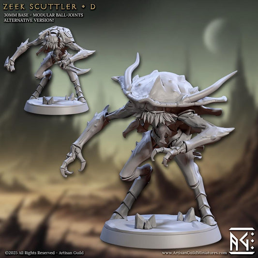 Zeek Scuttler, Pose D - Unpainted Miniature
