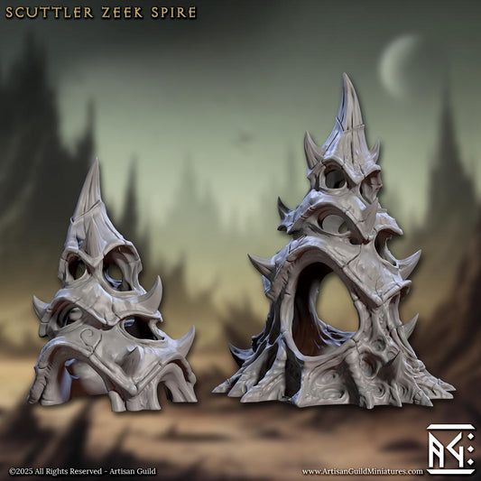 Scuttler Zeek Spire - Unpainted Miniature