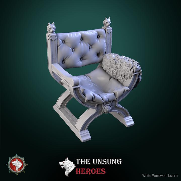 Tavern Fixtures - 32mm Scale - Unpainted Miniature