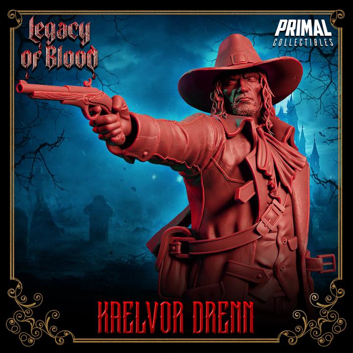 Monster Hunter, Kaelvor Drenn, Legacy of Blood - Unpainted Miniature