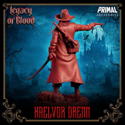 Monster Hunter, Kaelvor Drenn, Legacy of Blood - Unpainted Miniature