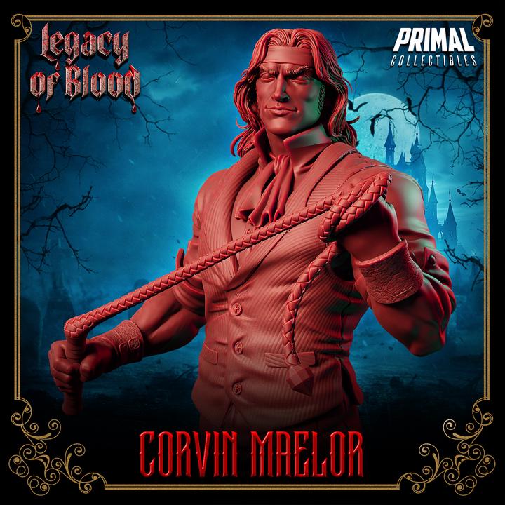 Corvin Maelor, Legacy of Blood - Unpainted Miniature