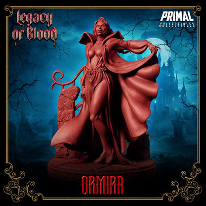Darklord, Ormira, Legacy of Blood - Unpainted Miniature