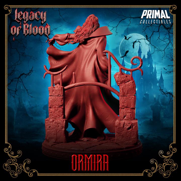 Darklord, Ormira, Legacy of Blood - Unpainted Miniature