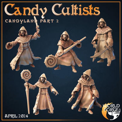 Candy Cultists - Candyland Collection - Unpainted Miniature