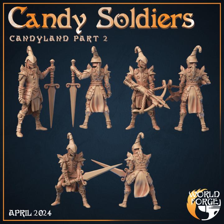 Candy Guards - Candyland Collection - Unpainted Miniature