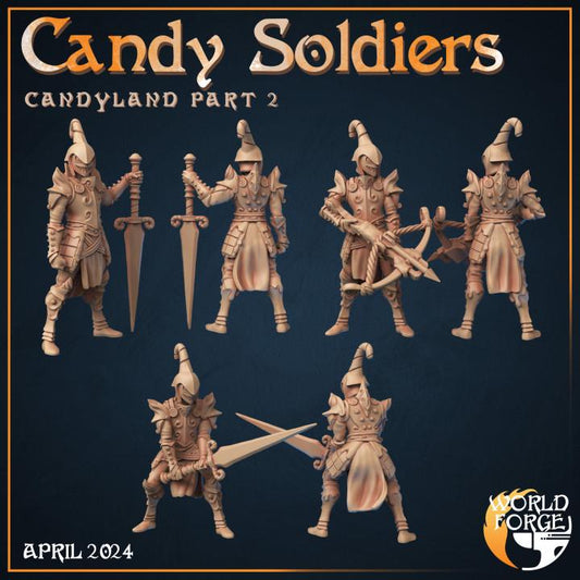 Candy Guards - Candyland Collection - Unpainted Miniature