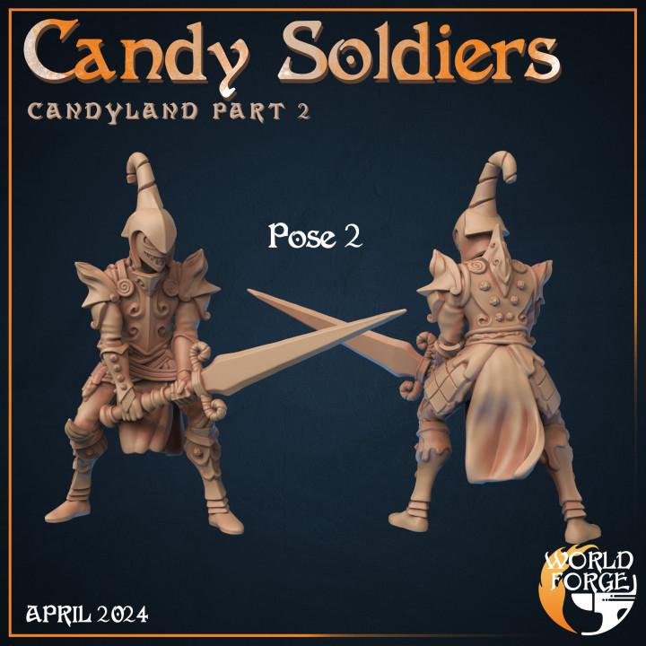 Candy Guards - Candyland Collection - Unpainted Miniature