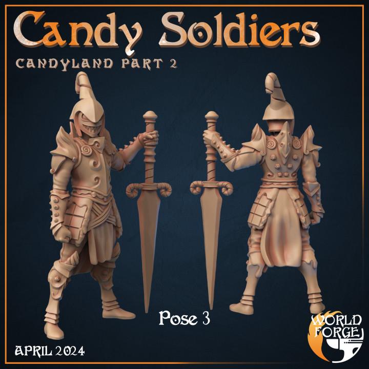 Candy Guards - Candyland Collection - Unpainted Miniature
