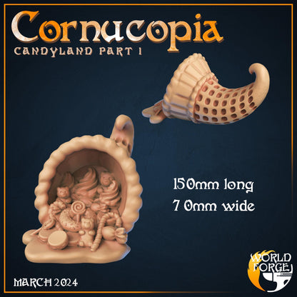 Cornucopia - Candyland Collection - Unpainted Miniature