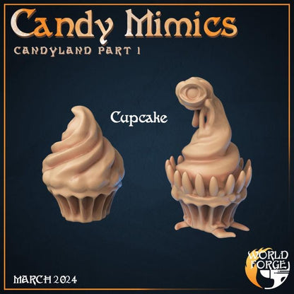 Candy Mimics - Candyland Collection - Unpainted Miniature