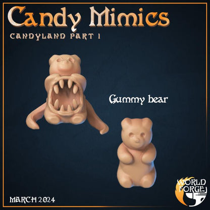 Candy Mimics - Candyland Collection - Unpainted Miniature