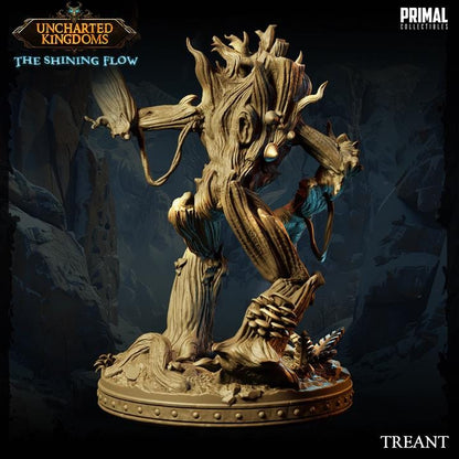 Treant with Rock - Uncharted Kingdoms - Unpainted Miniature