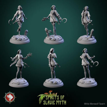 Poleva Maiden - Spirits of Slavic Myth - Unpainted Miniature