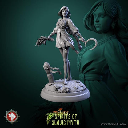 Poleva Maiden - Spirits of Slavic Myth - Unpainted Miniature