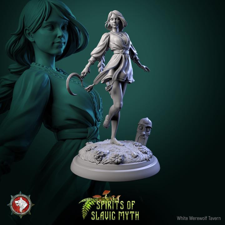 Poleva Maiden - Spirits of Slavic Myth - Unpainted Miniature