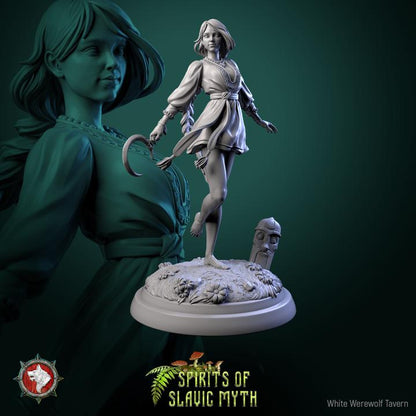 Poleva Maiden - Spirits of Slavic Myth - Unpainted Miniature