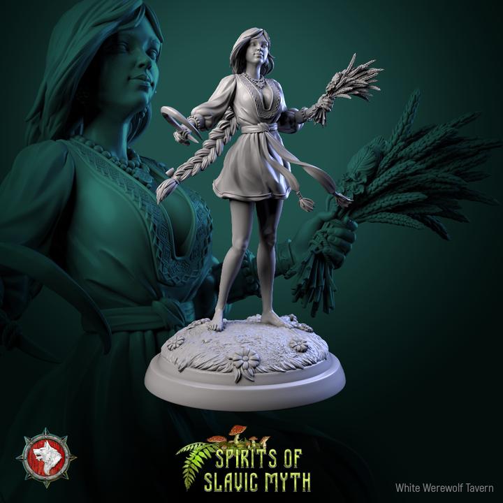 Poleva Maiden - Spirits of Slavic Myth - Unpainted Miniature