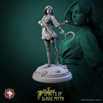 Poleva Maiden - Spirits of Slavic Myth - Unpainted Miniature
