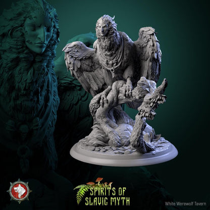 Sirin - Spirits of Slavic Myth - Unpainted Miniature