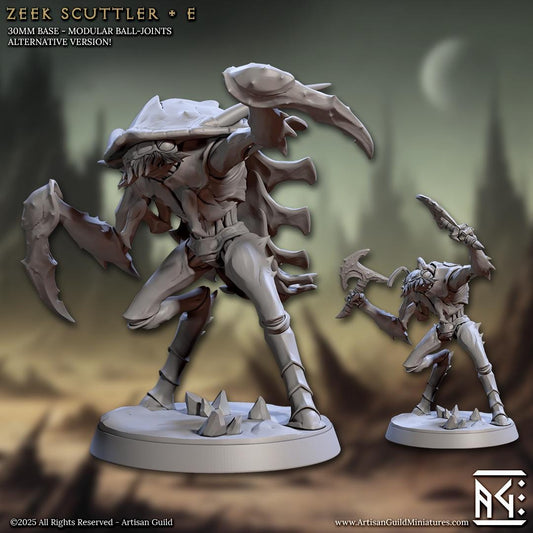 Zeek Scuttler, Pose E - Unpainted Miniature
