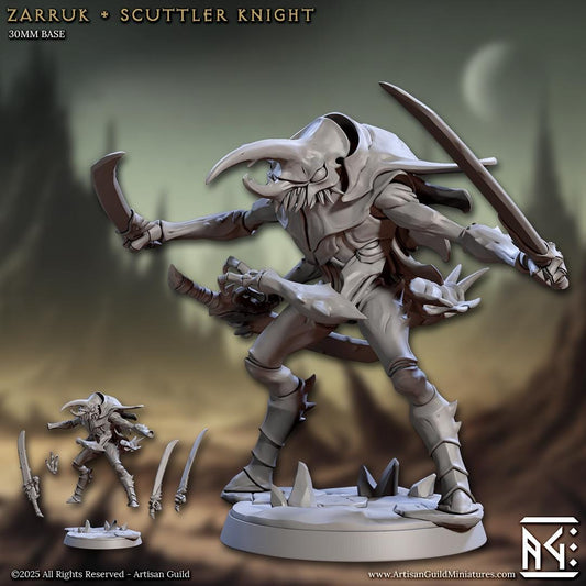 Zarruk, Zeek Scuttler Psionic - Unpainted Miniature