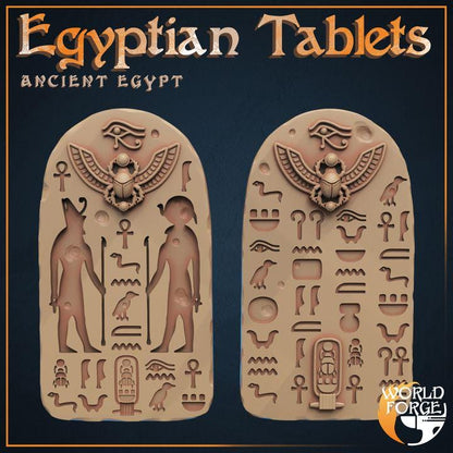 Tablets - Ancient Egypt - 32mm Scale - Unpainted Miniature