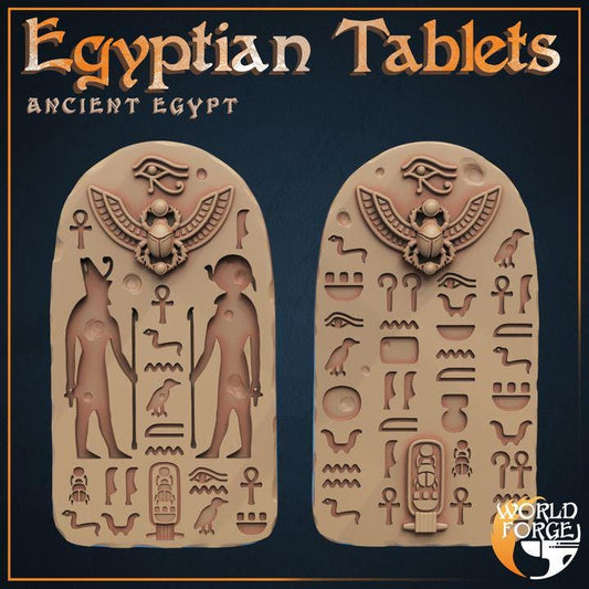 Tablets - Ancient Egypt - 32mm Scale - Unpainted Miniature