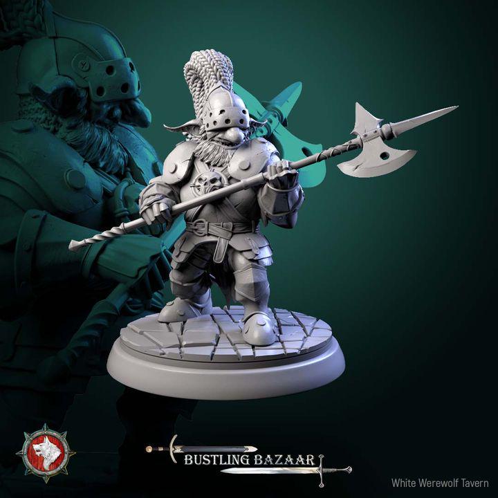 Market Guards, Bustling Bazaar - Unpainted Miniature