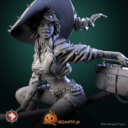 Modern Witch, Nitsa Riot - Unpainted Miniature