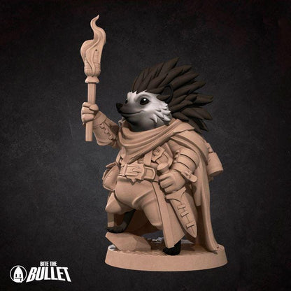 Hedgehog Guard - Forest Village Set - Unpainted Miniature