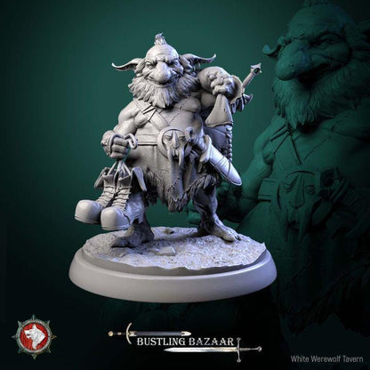 Loot Goblins - Bustling Bazaar - 32mm Scale - Unpainted Miniature