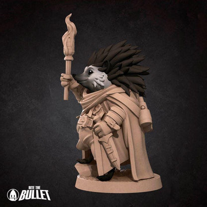 Hedgehog Guard - Forest Village Set - Unpainted Miniature