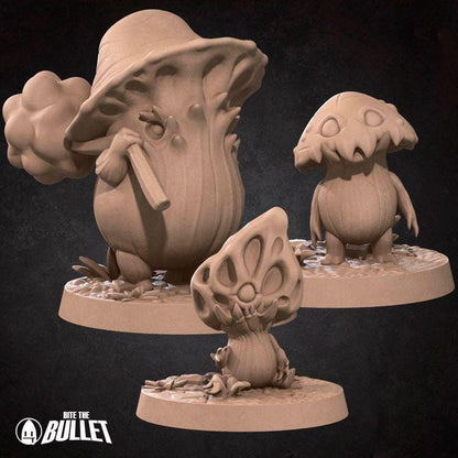 Myconid - Mushroom Herd - Unpainted Miniature