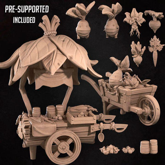 Edible Bugs Cart - Unpainted Miniature
