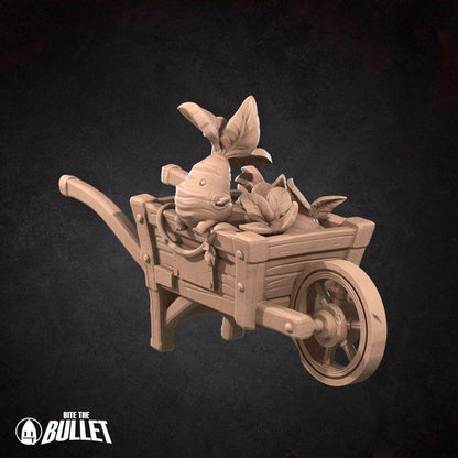 Vegetable Cart - Unpainted Miniature