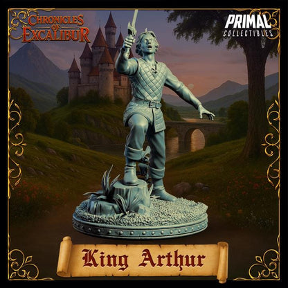 Young King Arthur - Unpainted Miniature