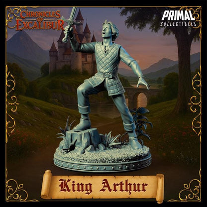 Young King Arthur - Unpainted Miniature